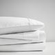 Olliix by Sleep Philosophy White Queen 300 Thread Count Liquid Cotton Sheet Set-4