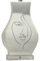 Wildwood Lamps Abstract Portrait I White Table Lamp-1