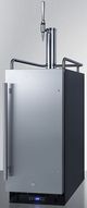 Summit® 2.9 Cu. Ft. Stainless Steel Beer Cooler/Kegerator-1