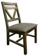 International Furniture Direct Loft Brown Gray Side Chair-0