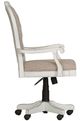 Liberty Furniture Magnolia Manor Antique White/Ivory Junior Executive Desk Chair-4