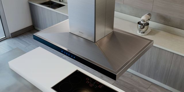 Elica Techne Series Salice 36" Stainless Steel Island Range Hood-2
