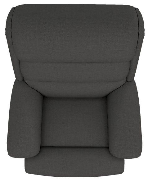 La-Z-Boy® Astor Charcoal Power Rocking Recliner with Headrest-4