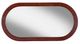 Furniture Classics Homer Dark Brown Oval Mirror-2