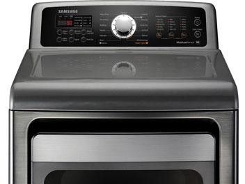 Samsung 7.4 Cu. Ft. Stainless Platinum Electric Dryer-1