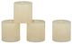 A & B Home 4-Piece White Candle Set-0