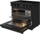 Thor Kitchen® 36" Black Contemporary Pro Style Electric Range-4