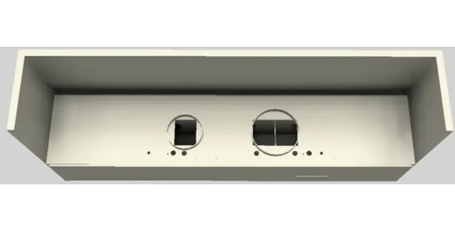 Vent-A-Hood® 60" Biscuit Wall Mounted Range Hood-2