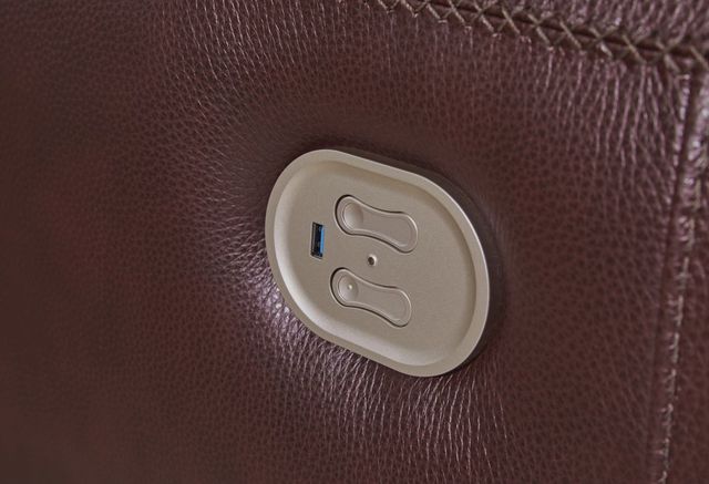 Signature Design by Ashley® Alessandro Garnet Power Reclining Sofa with Adjustable Headrest-5