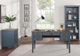 Martin Furniture Fairmont, Small Office Furniture Dusty Blue File Cabinet-2