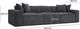 TOV Furniture Mindy Charcoal Modular Sofa-2