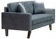 Mazin Furniture Bellerophon Grey Loveseat-0