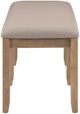 Linon Jordan Gray Wash Dining Bench-4