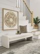 Signature Design by Ashley® Lembertson Ecru Accent Bench-3