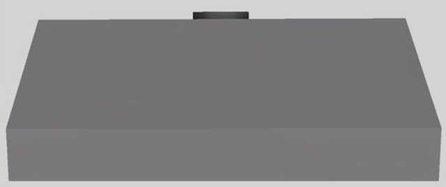 Vent-A-Hood® 48" Gunsmoke Wall Mounted Range Hood-0