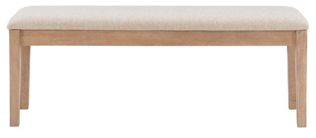 Powell® Daly Natural Dining Bench-3