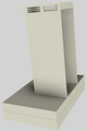 Vent-A-Hood® 30" Biscuit Duct Free Wall Mounted Range Hood-5