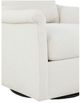 Fairfield® Customizable Olivia Rolled Pleated Arm Swivel Chair-5