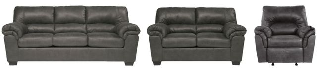 Signature Design by Ashley® Bladen 3-Piece Slate Living Room Set