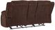 Signature Design by Ashley® Observation Chocolate Power Reclining Loveseat with Console-2