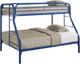 Coaster® Morgan Blue Twin/Full Bunk Bed-0