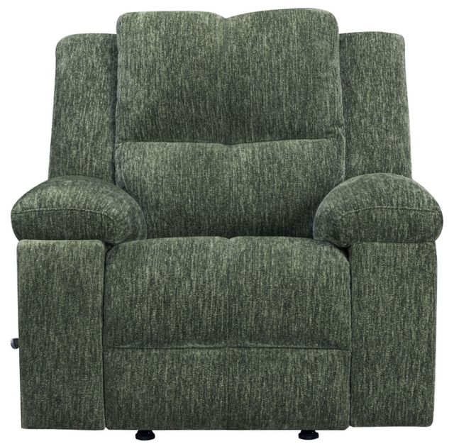 Parker House® Bronco Plush Forest Manual Rocker Recliner-3