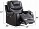 ACME Furniture Braylon Magnetite Power Motion Recliner-2