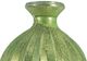 A & B Home Shiny Metalic Green Short Necked Vase-1