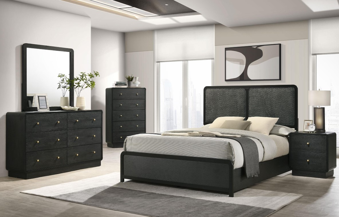 Coaster Cavelle Panel Bed - Thumbnail 2