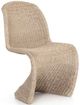 Four Hands Portia Vintage White Outdoor Dining Chair-0