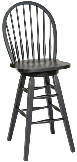 Windsor counter stool fashion dark blue