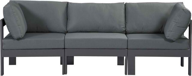 Meridian Furniture Nizuc Grey Outdoor Patio Modular Sofa-1