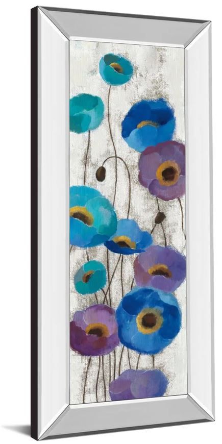 Classy Art Bold Aneomes Panel III by Silvia Vassilev Mirror Framed Wall Art-1