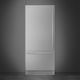 Smeg Universal 36" 19.6 Cu. Ft. Stainless Steel Built-In Bottom Freezer Refrigerator-1
