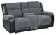 Global Furniture USA U5914 2-Piece Black/Gray Manual Reclining Living Room Seating Set-3