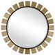 Uttermost® Toluca Brass Round Mirror-0