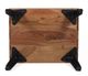 A & B Home Asther Natural Bedside Table with Drawer and Shelf-4