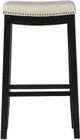 Linon Claridge Patches White Bar Stool-3