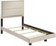 Coaster® Trenton 5-Piece Rustic Cream Twin Panel Bedroom Set-1