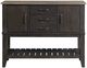 Intercon Beacon Black/Walnut Server-2