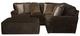 Jackson Furniture Mammoth 3-Piece Chocolate Sectional-2