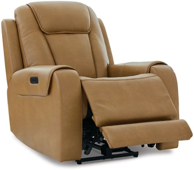 Signature Design by Ashley® Card Player Cappuccino Power Recliner-1