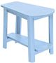 C R Plastic Generation Line Sky Blue Addy Side Table-0