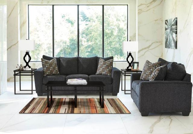 Benchcraft® Wixon 2-Piece Slate Living Room Set-3