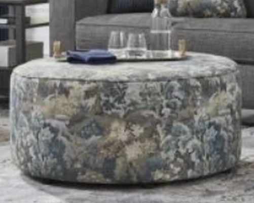 Fusion Furniture Wowza Mink Annisa Vintage Accent Ottoman-0