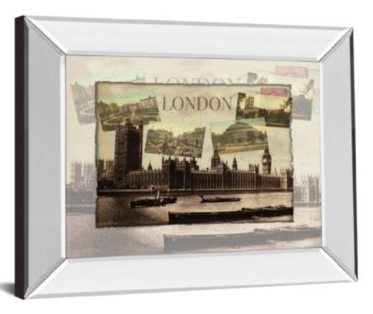 Classy Art London Postcard Framed Wall Art-1