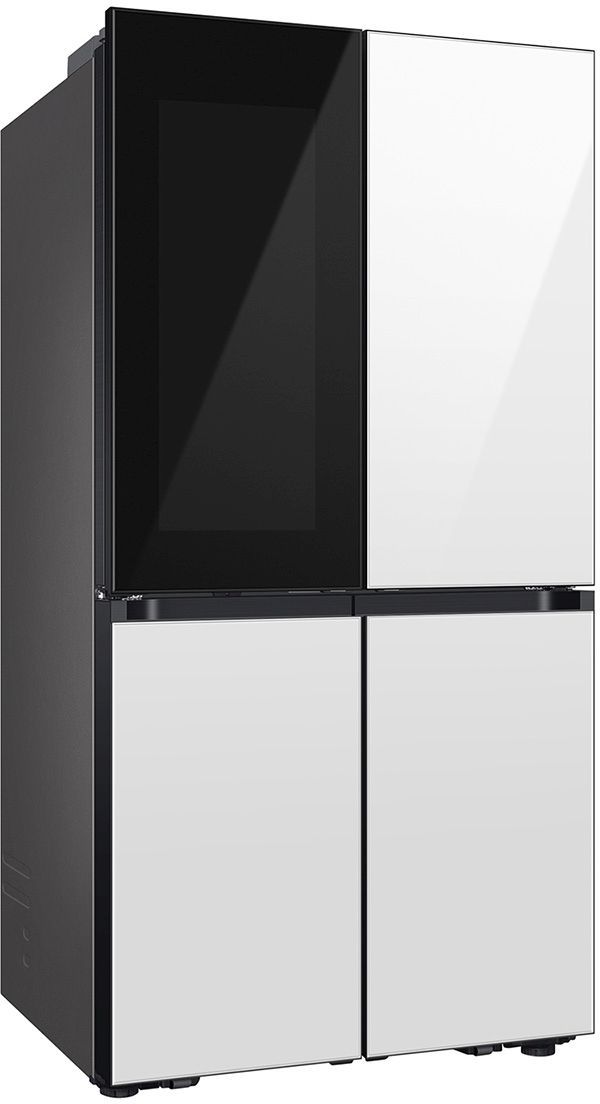 Samsung Bespoke 36" 29.0 Cu. Ft. White Glass French Door Refrigerator-2