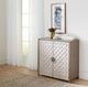 Liberty Furniture Chatfield Antique White/Tobacco Accent Console-1
