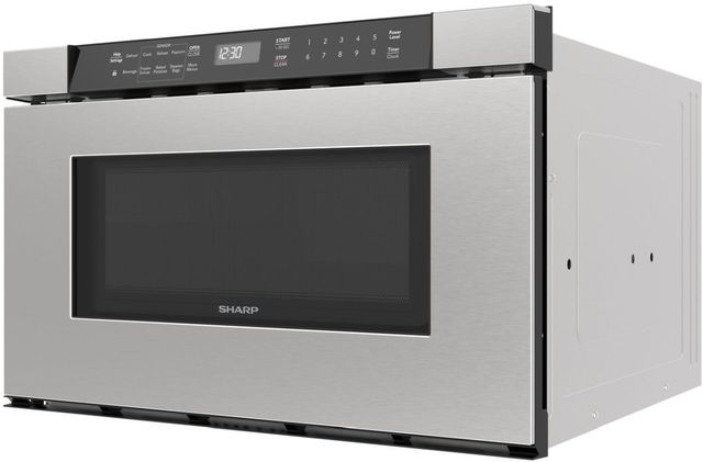 Sharp® 1.2 Cu. Ft. Stainless Steel Microwave Drawer-4
