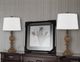 Cal® Lighting & Accessories Candlestick 2-Piece Oak Table Lamp Set-3